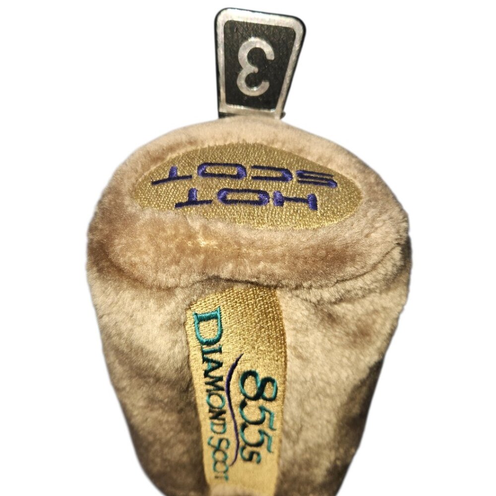 Tommy Armour 855s Diamond Hot Scot Fairway 3 Wood Headcover Beige Plush